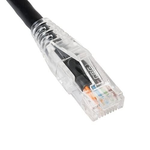 Lot 250PC Cat6 RJ45 Ethernet Patch Cord (UTP) Black, 1ft, Gold Plated, Sealed