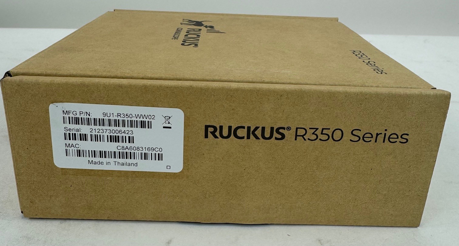 Ruckus R350 Unleashed Wireless Access Point - 901-R350-US02/WW02 - New