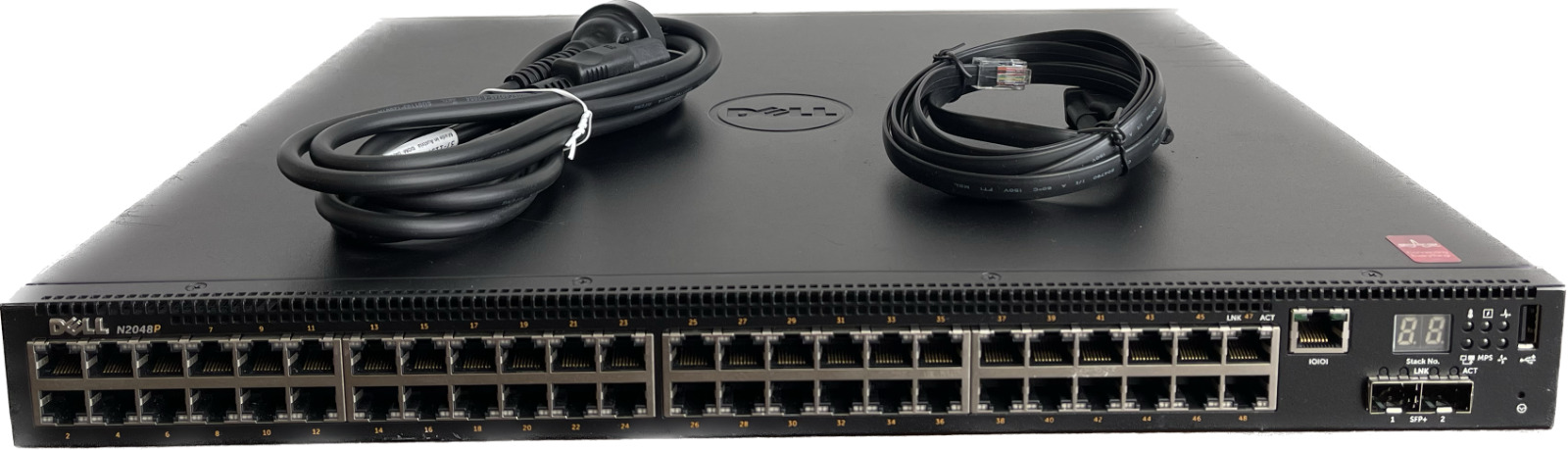 Dell Networking N2048P 48-Port PoE+ Managed Gigabit Ethernet Network Switch
