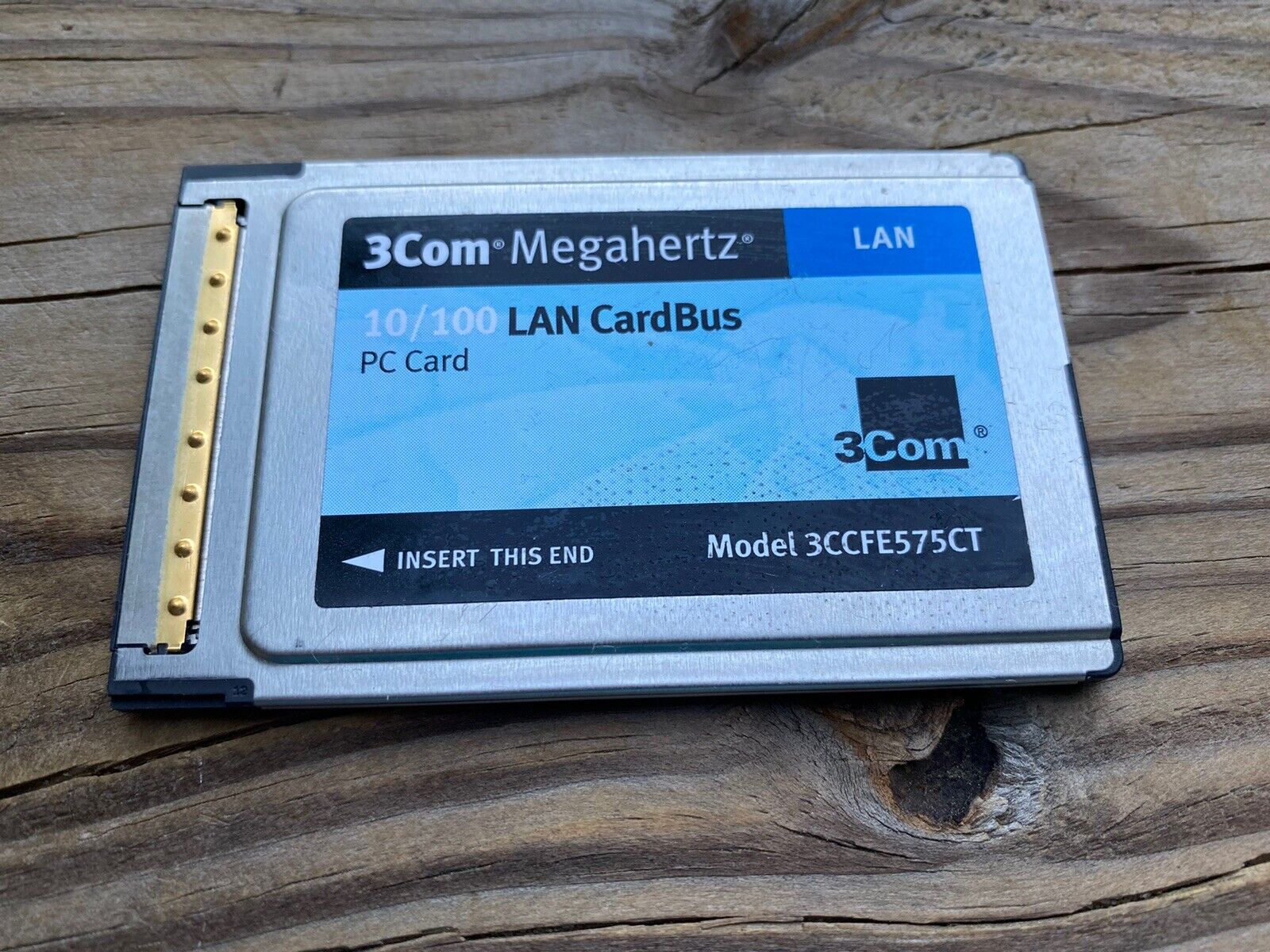 3COM MEGAHERTZ 10/100 LAN CARDBUS PC CARD Model 3CCFE575CT