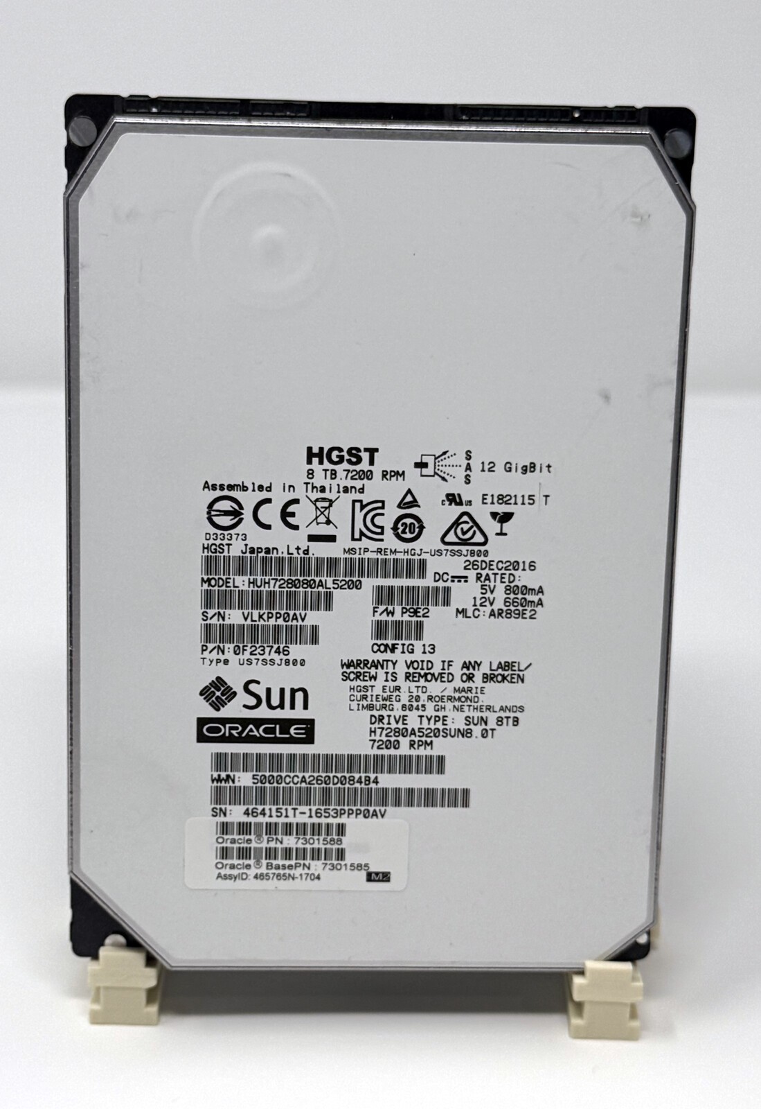 HGST Ultrastar He8 8TB SAS 12Gb/s 3.5\