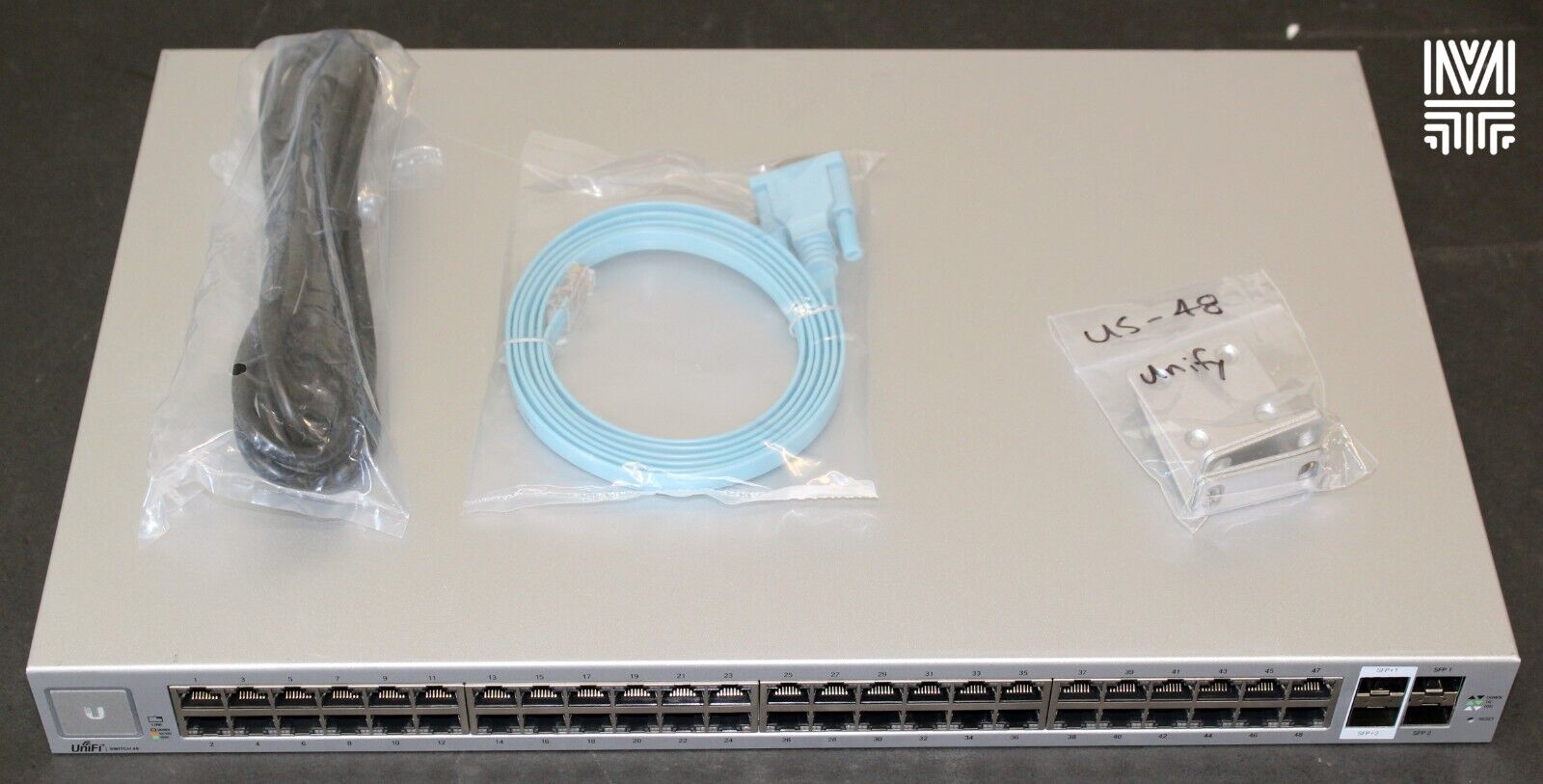 Ubiquiti US-48 UniFi 48 Port GE 2 SFP Layer 2 Switch With Silent Fanless Cooling