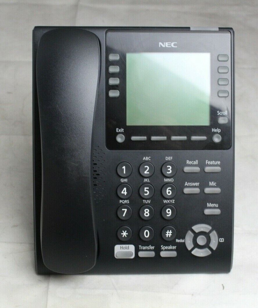NEC ITY-8LDX IP Phone DT800 DT820 BE115114 Warranty  SV9100 Black 1 BK Business