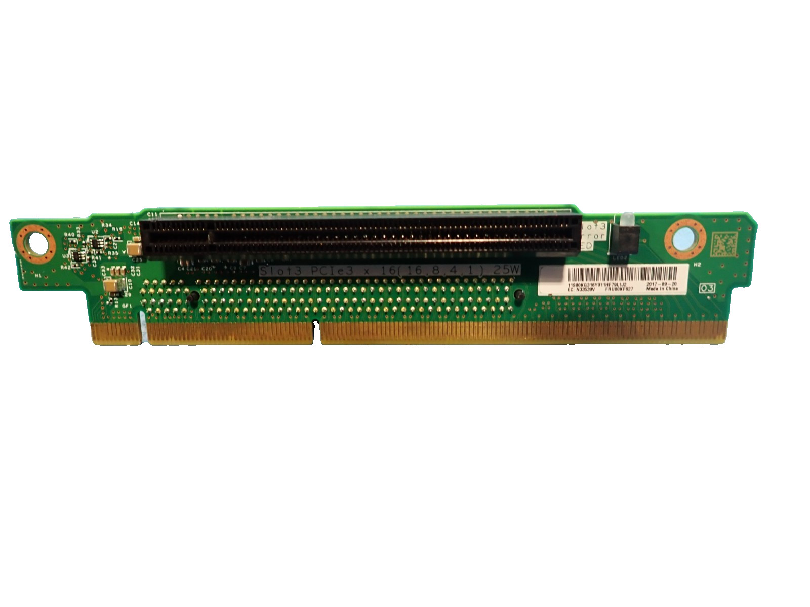 IBM 00KF627 System x 3550 M5 PCIe Riser 2, 1-2 CPU LP x16 CPU0 + LP x16 CPU Card