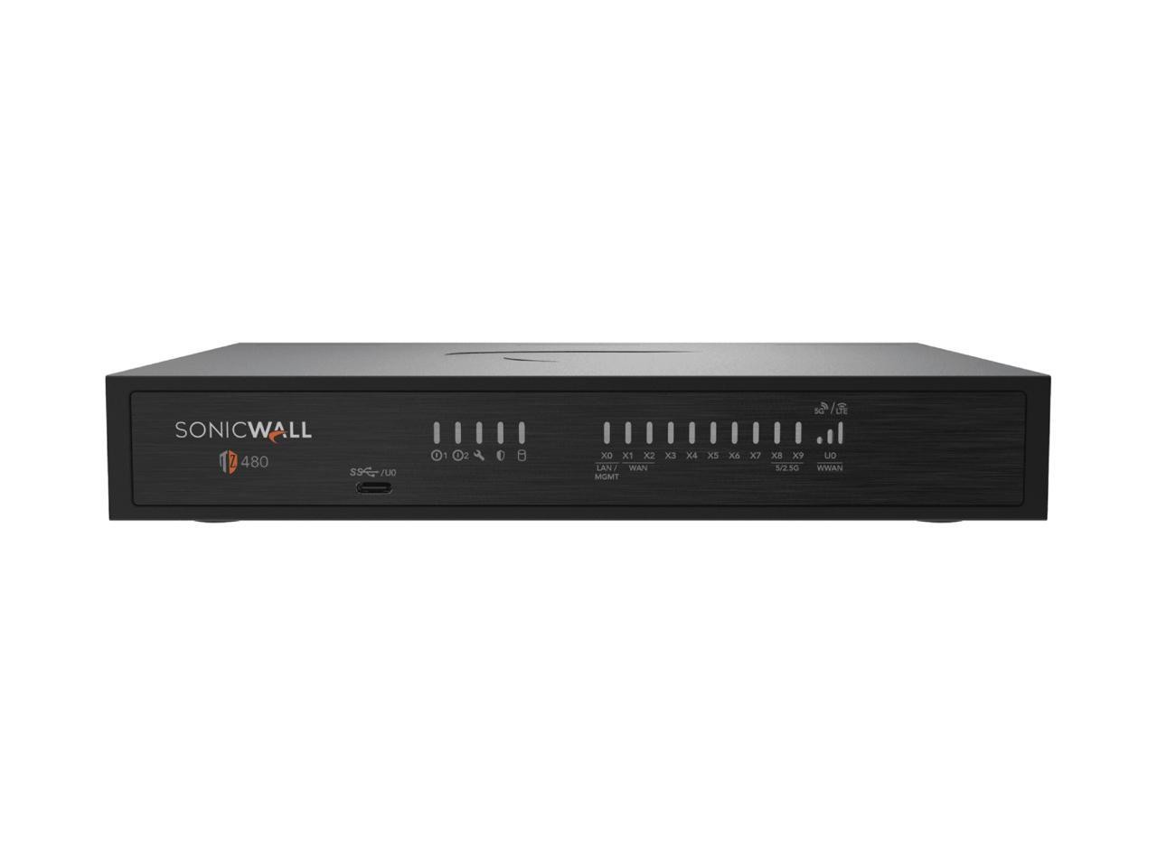 SonicWall TZ480 Firewall (Gen 8), Appliance only | 03-SSC-1835