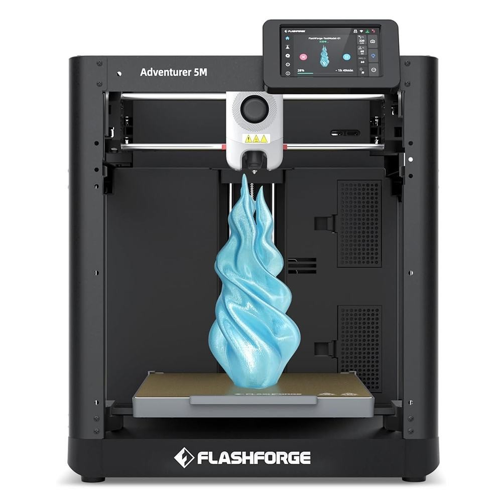 FLASHFORGE Adventurer 5M 3D Printer 600mm/s High-Speed  w/Auto Leveling Printing