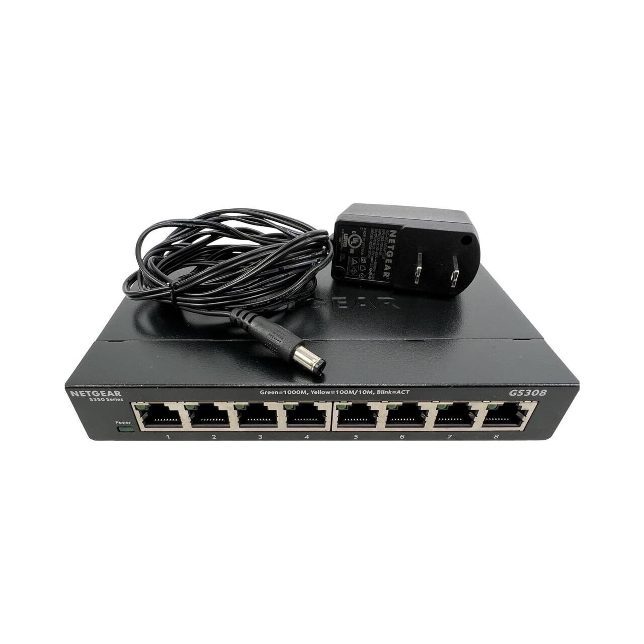 NETGEAR GS308 8 Gigabit Port Unmanaged Ethernet Switch