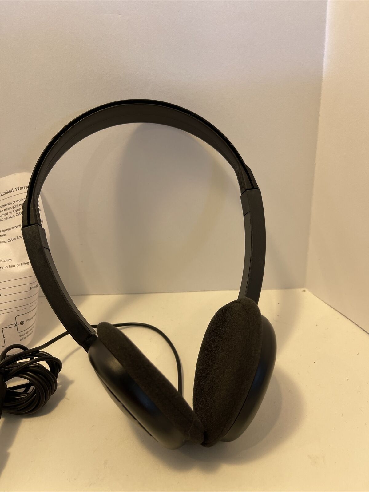 Cyber Acoustics ACM-90 Black Headband Headsets Lot Of 25 New