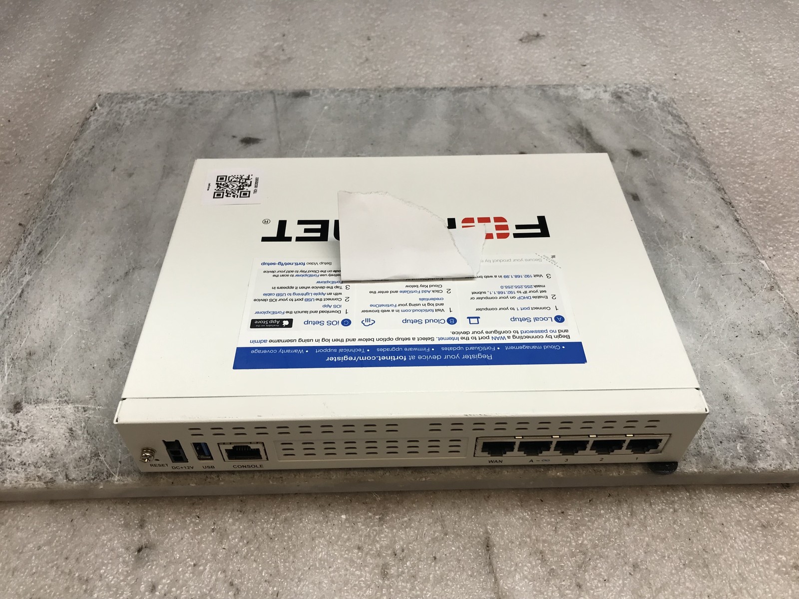 Fortinet FortiGate FG-40F Network Security Firewall NO RACK EARS