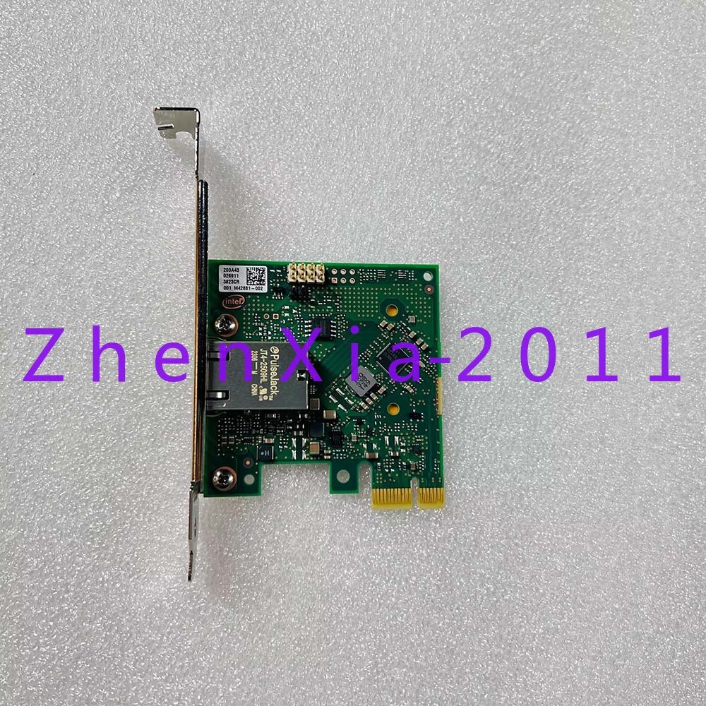 1pc used Intel I225-T1 2.5Gb Pcie x1 supports PXE DELL 0JJF4X 1G/2.5G by Fedex