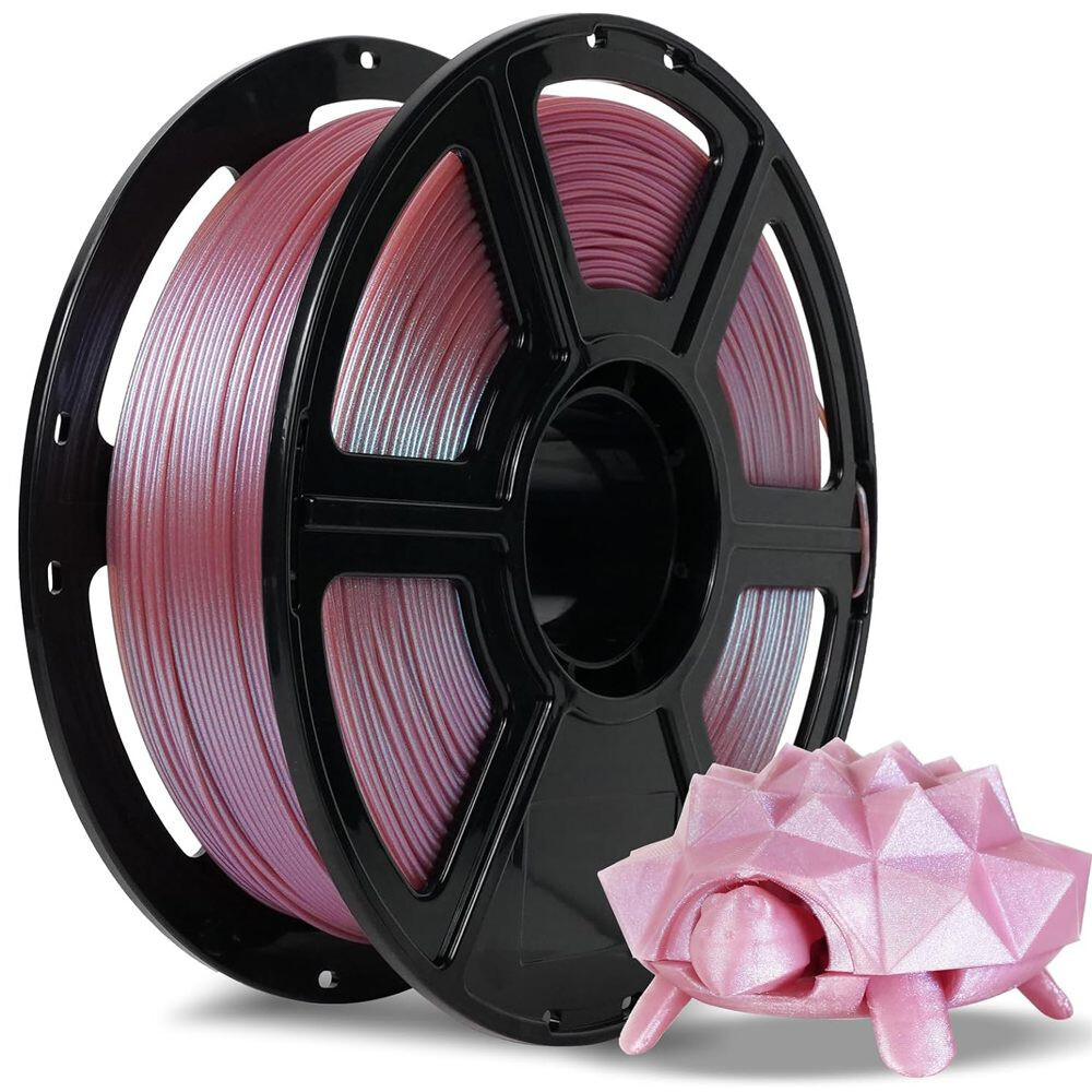 FLASHFORGE PLA 3D Printer Filament 1.75mm Color Changeable with Light and Angles