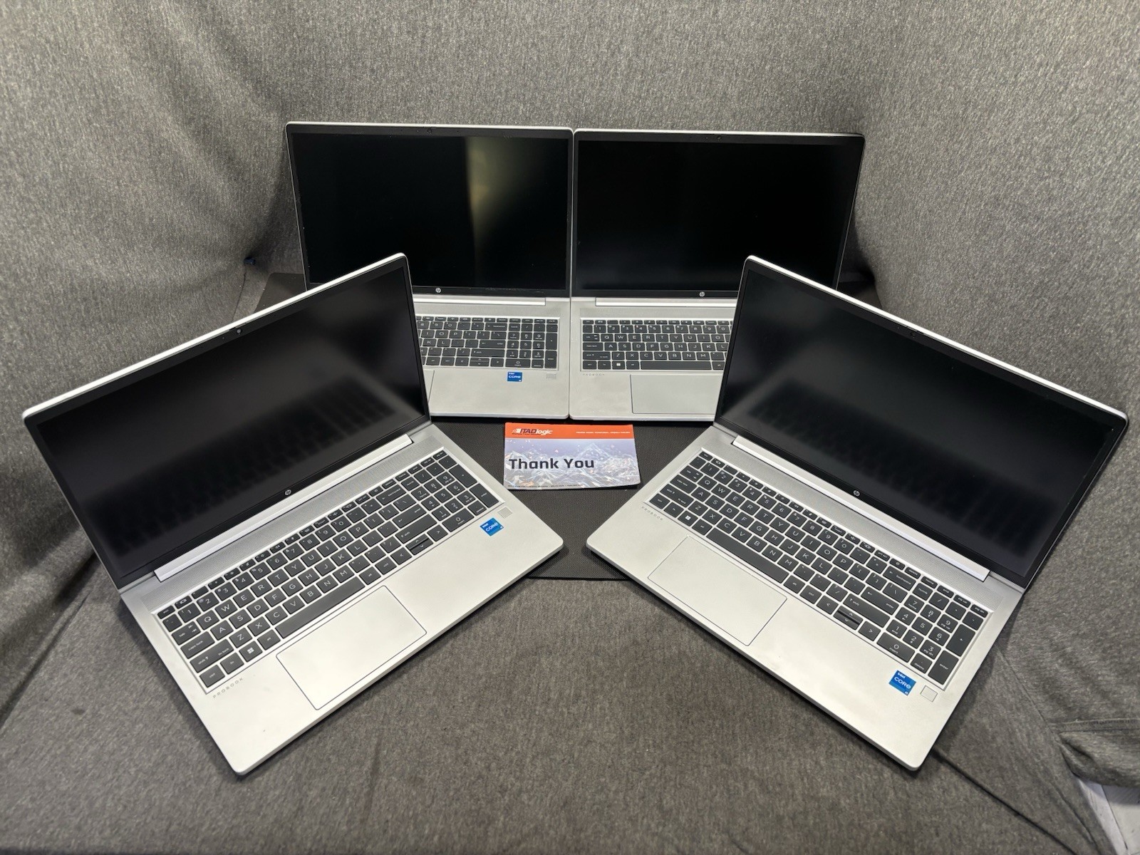 Lot of 4 HP ProBook 450 G8 FHD i5-1135G7 16GB RAM 256GB NVMe No OS J12386