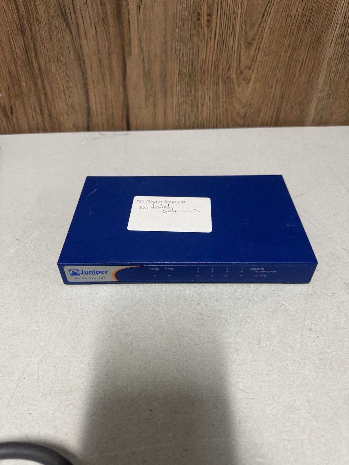 Juniper NetScreen NS-5GT Firewall VPN Security Appliance 5-Port Untested