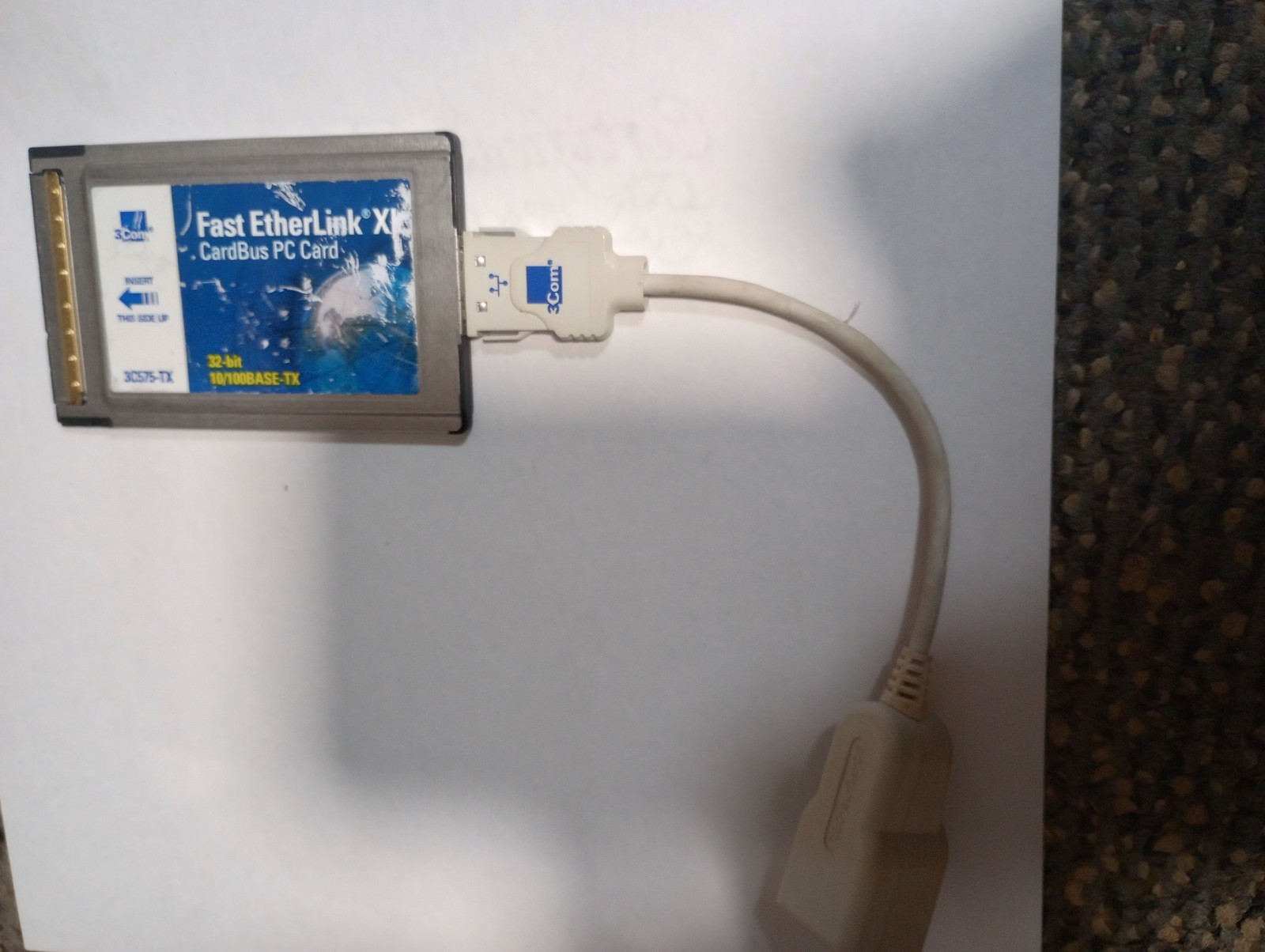 Vintage 3com laptop network PC cards