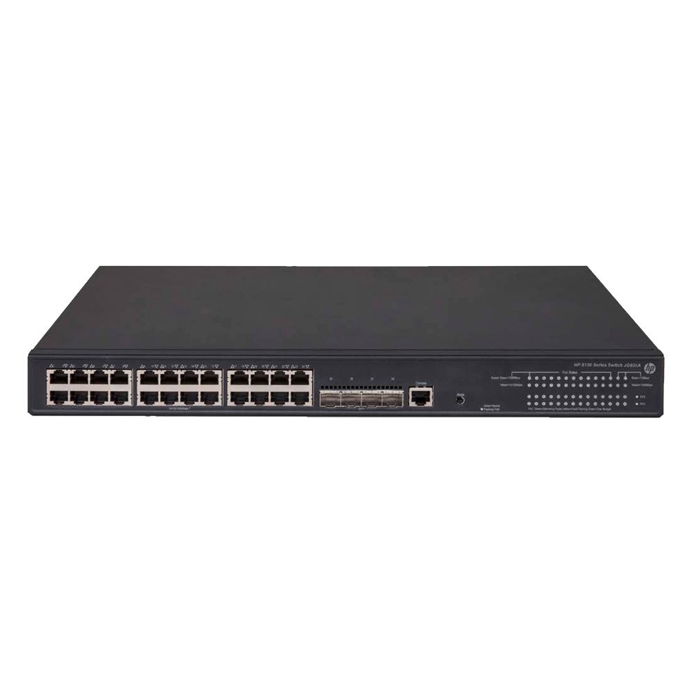 HP / Aruba FlexNetwork 5130 24G PoE+ 4SFP+ (370W) EI Switch - 24 Port