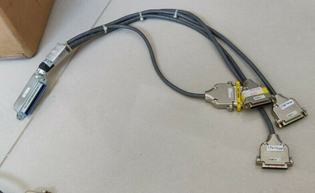 NORTEL A0400297-02 NT1R03BA NON-SHIELDED 4 PORT OCTUPUS CABLE without ETHERNET