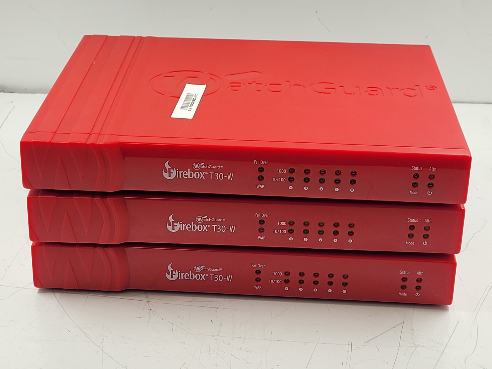 3 WatchGuard BS3AE5W Firebox T30W Network Security Firewall w/Power Adapter