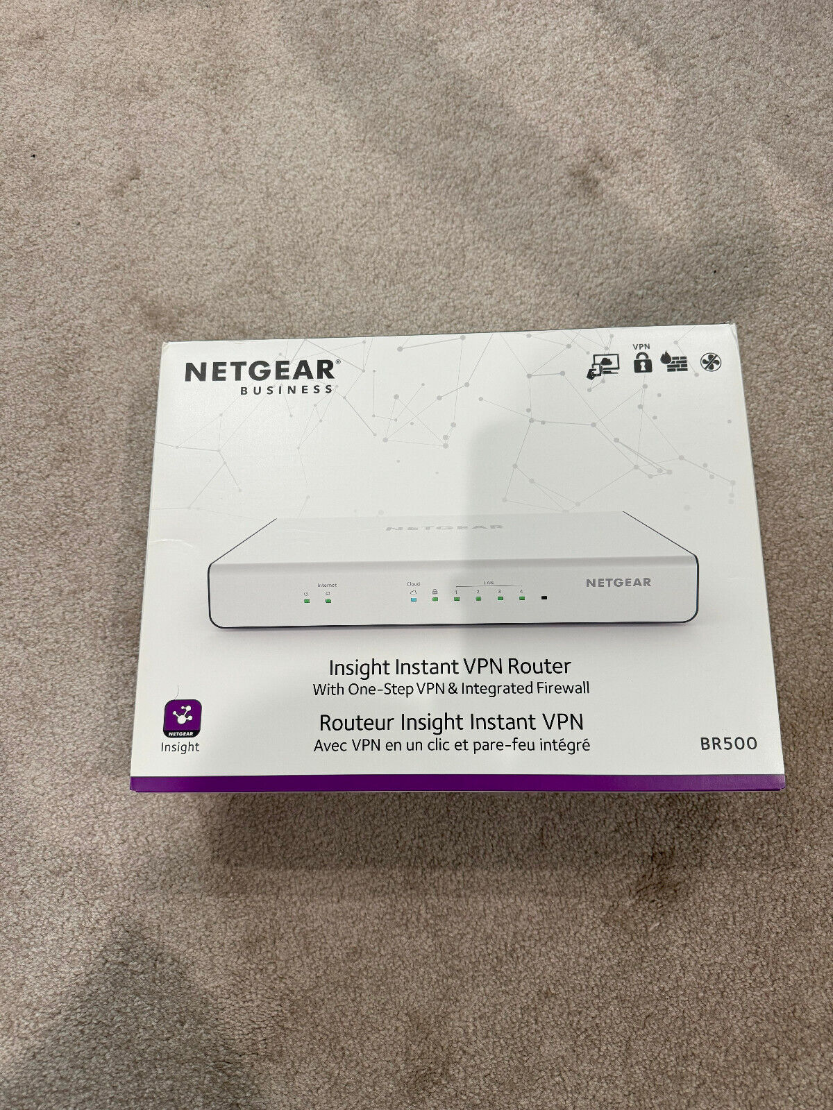 Netgear Insight Instant VPN Router (BR500-100NAS) - Used