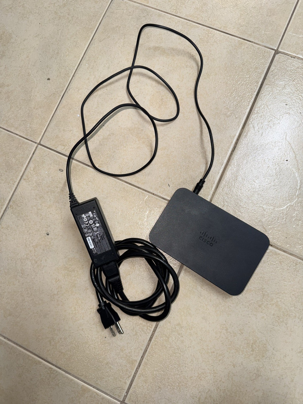 Cisco Meraki Z3 Wifi / 4P VPN Gateway Firewall w/ Genuine AC Adapter Sold As Is