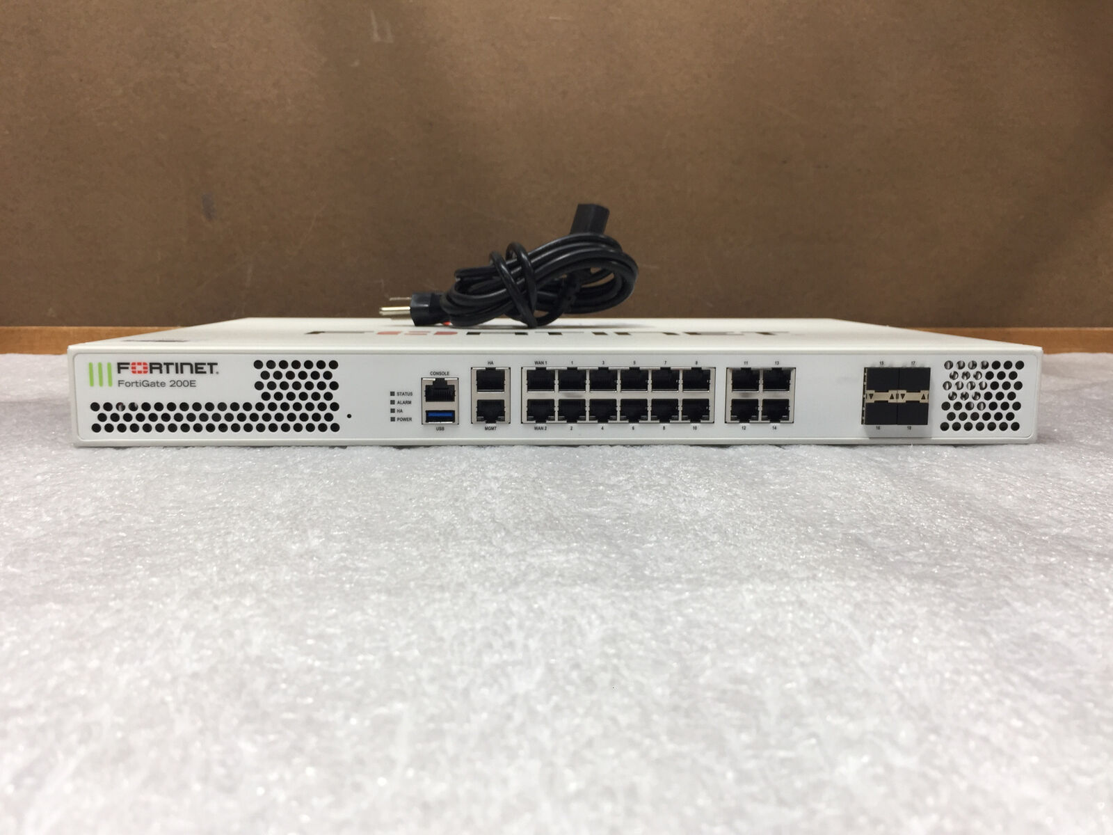 FORTINET FortiGate FG-200E Network Security Firewall - TESTED/WORKS *READ DESC*