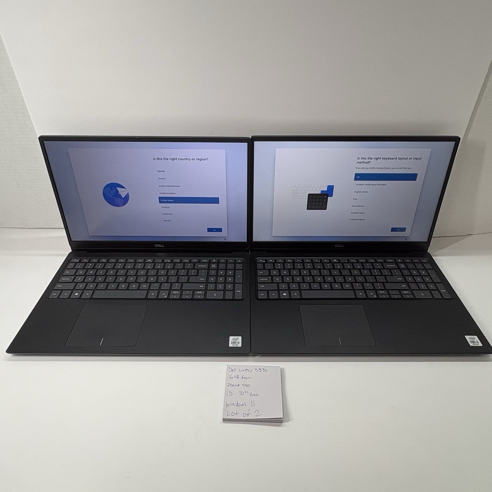 Lot Of 5 Dell Vostro 5590 15.6\