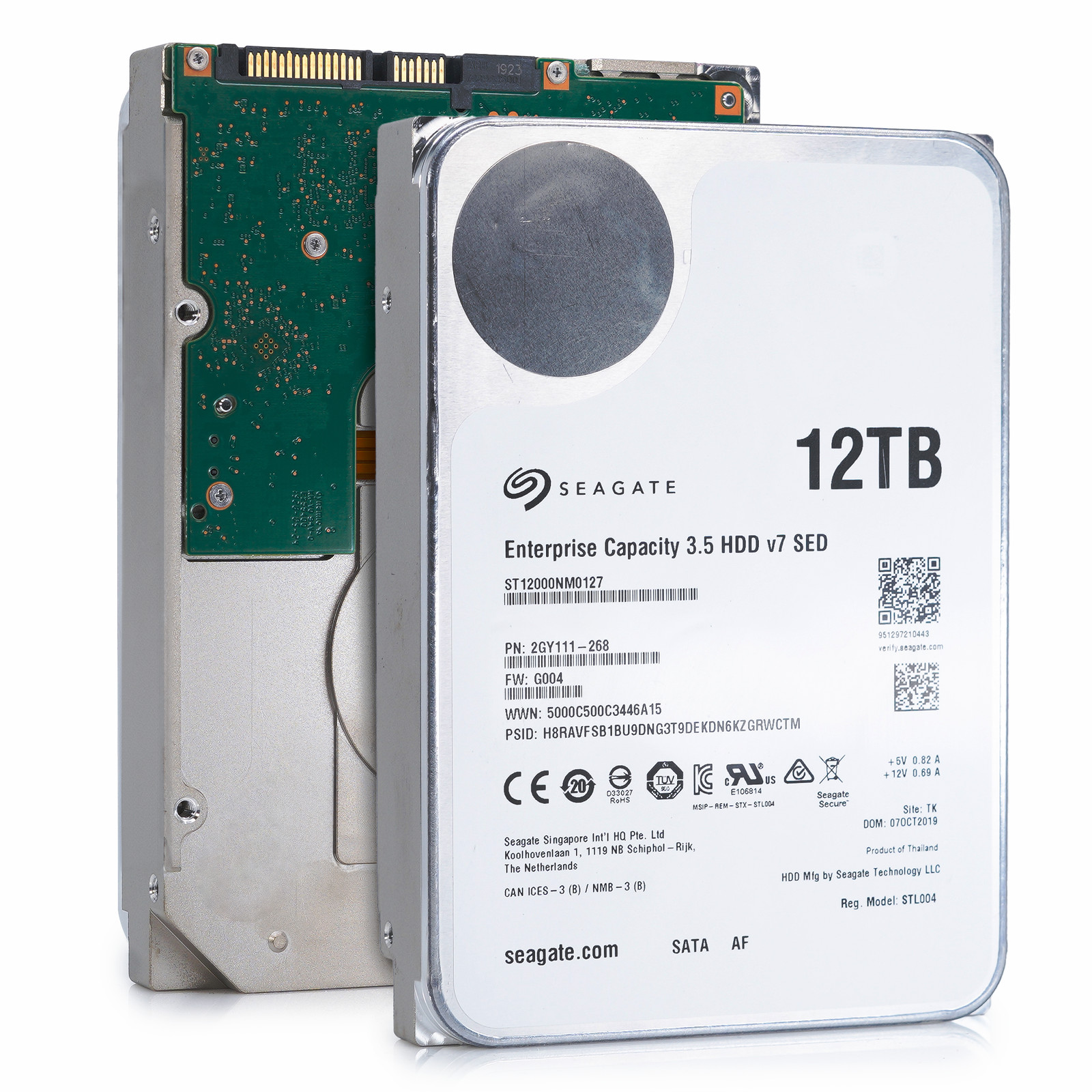 Seagate Enterprise Capacity v7 12TB ST12000NM0127 SATA 6Gb/s 3.5\