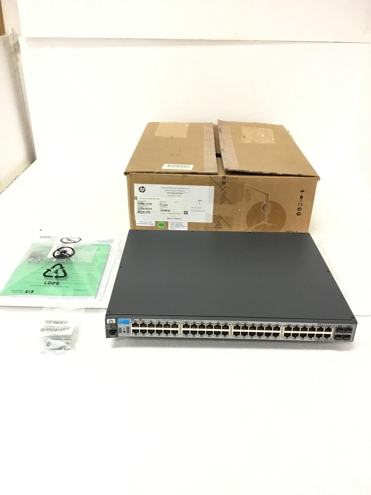 New HP Procurve ProCurve 2910al-48G Ethernet Switch J9147A#ABA, open Box FREESHP