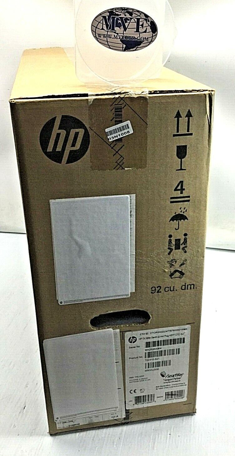HP PROLIANT DL320e GEN8 V2 E3-1270V3 4GB RAM 1TB SATA HDD SERVER BRAND NEW