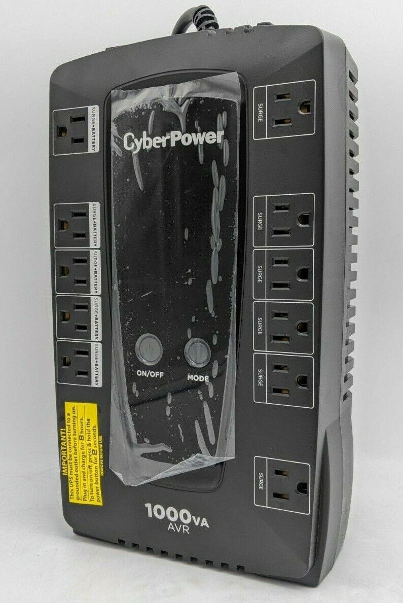 Cyber Power LE 1000VA Battery Backup UPS Surge Protection 1000DG -NR4951