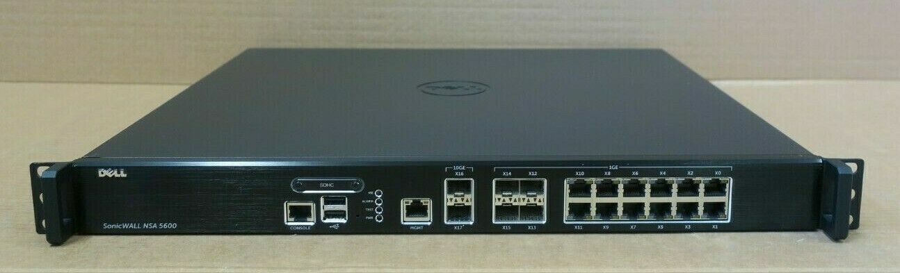 Dell / SonicWALL NSA 5600 01-SSC-3833 Network Security Appliance 1RK26-0A4