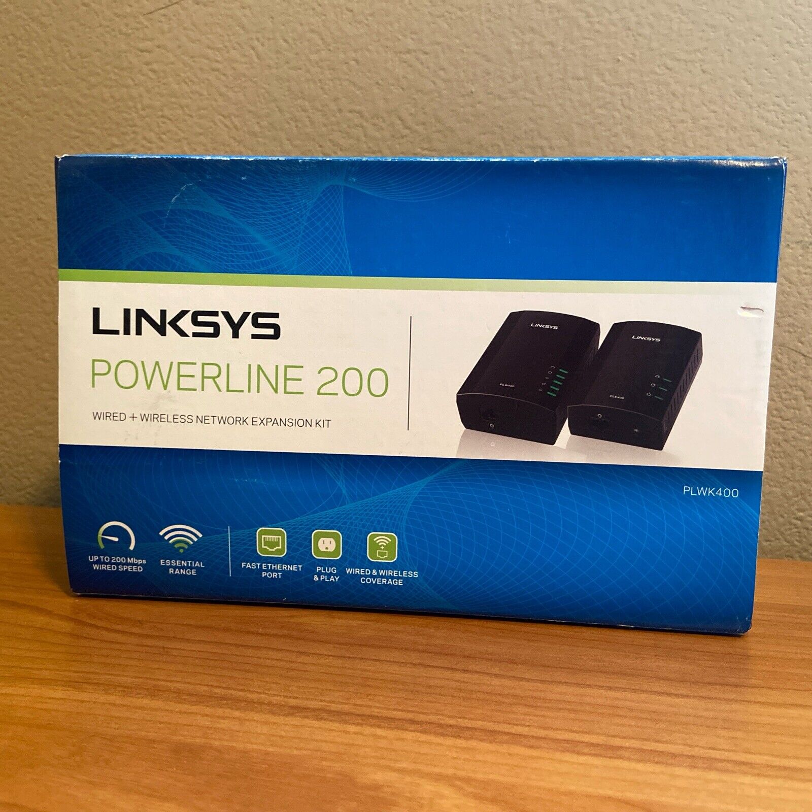 Cisco Linksys PLWK400 Powerline AV Wireless Network Extender Kit