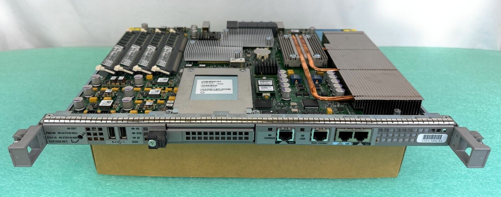 Cisco ASR1000-RP2 Route Processor 2 ASR 1000 Series w/8GB DRAM and HDD