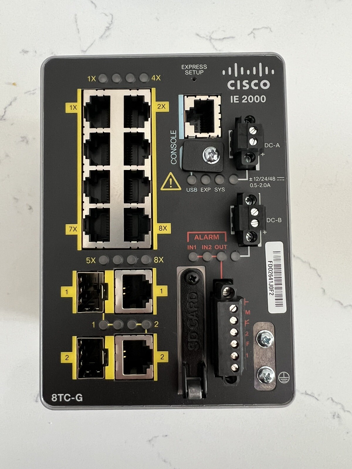 Cisco IE-2000-8TC-G-B Ethernet Switch