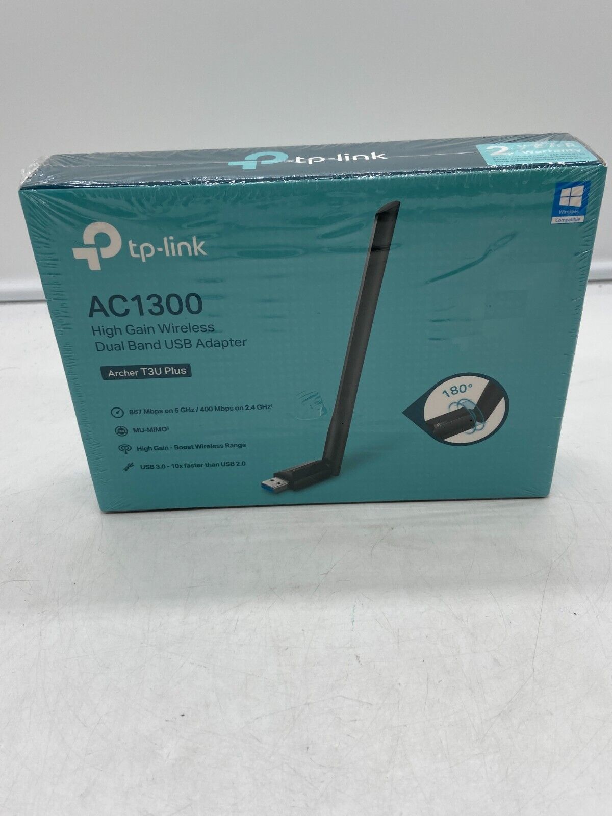 New TP Link USB Adapter High Gain Wireless Dual Band USB AC1300 