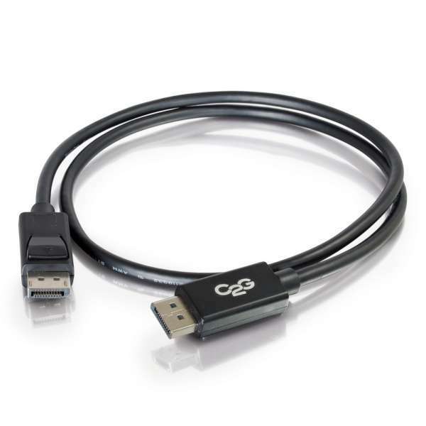 C2G Cables to Go 6ft DisplayPort to DisplayPort Cable M/M 4K - Black
