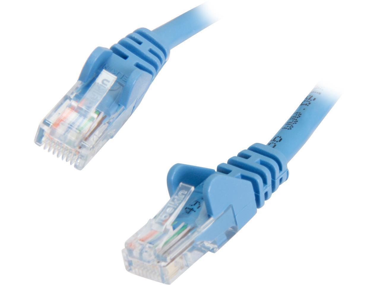 Belkin A3L791-06-BLU-S 6 ft. Cat 5E Blue Network Cable
