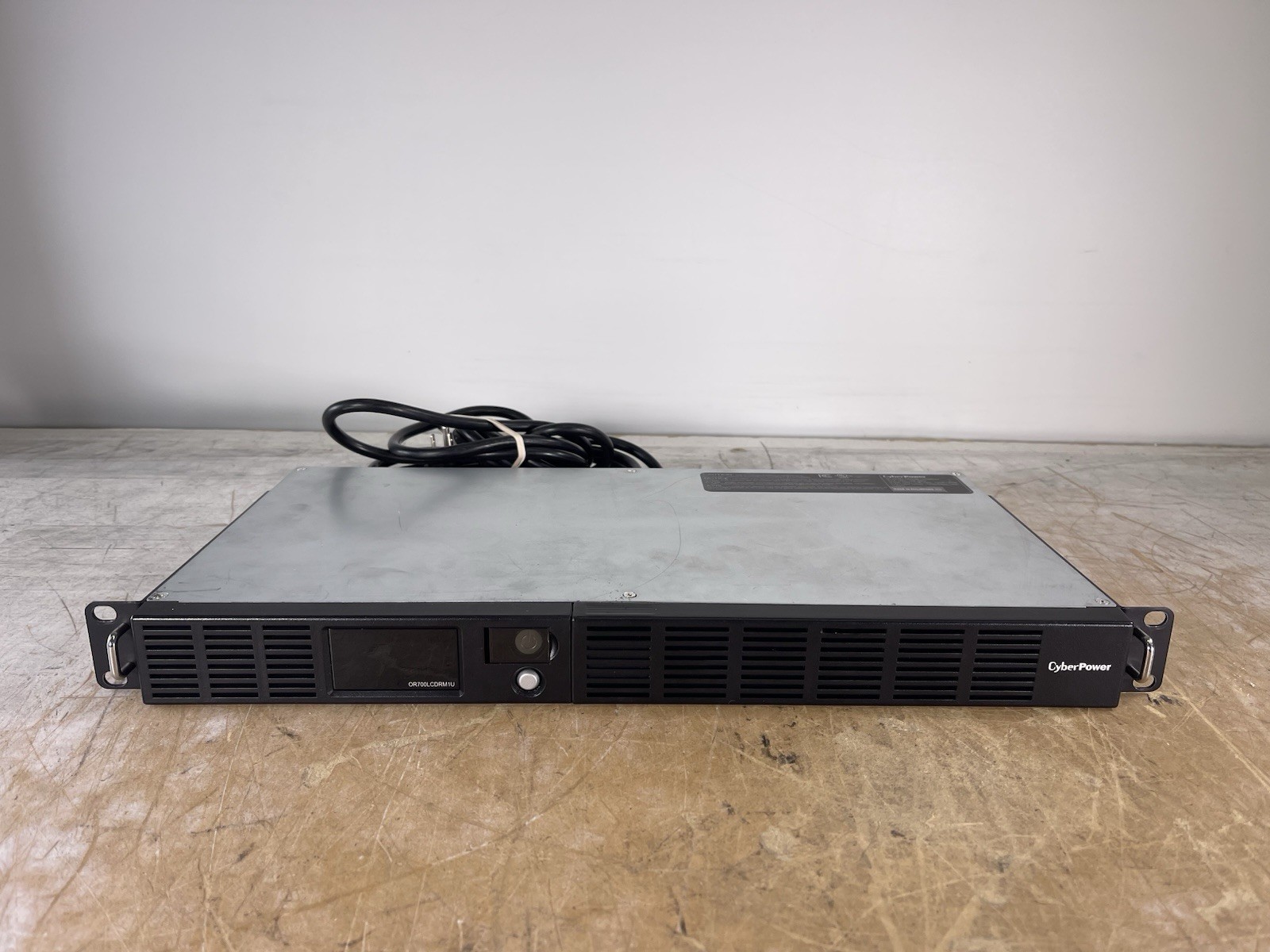 CYBER POWER OR700 OR700LCDRM1UA SMART APP LCD UPS SYSTEM - READ DESC