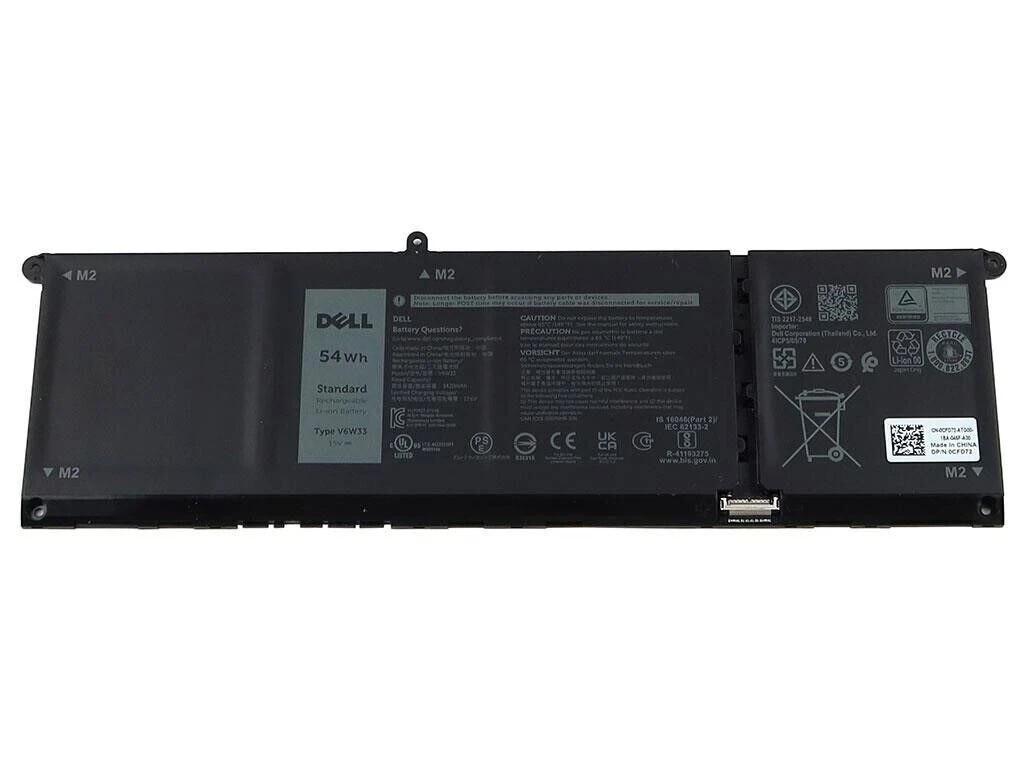NEW OEM V6W33 Battery For Dell Inspiron 3510 5510 Latitude 3330 3320 Vostro 3515