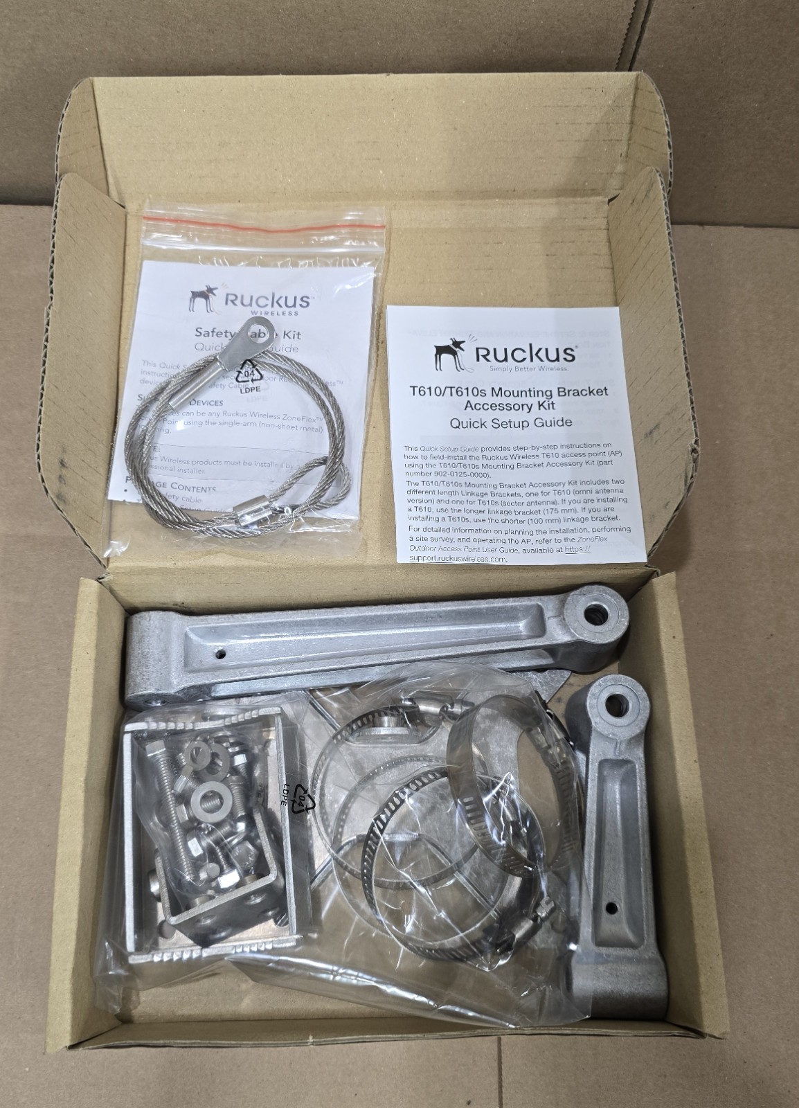 Commscope Ruckus Outdoor Mounting Bracket for the T310 T350 T610 T710 T750