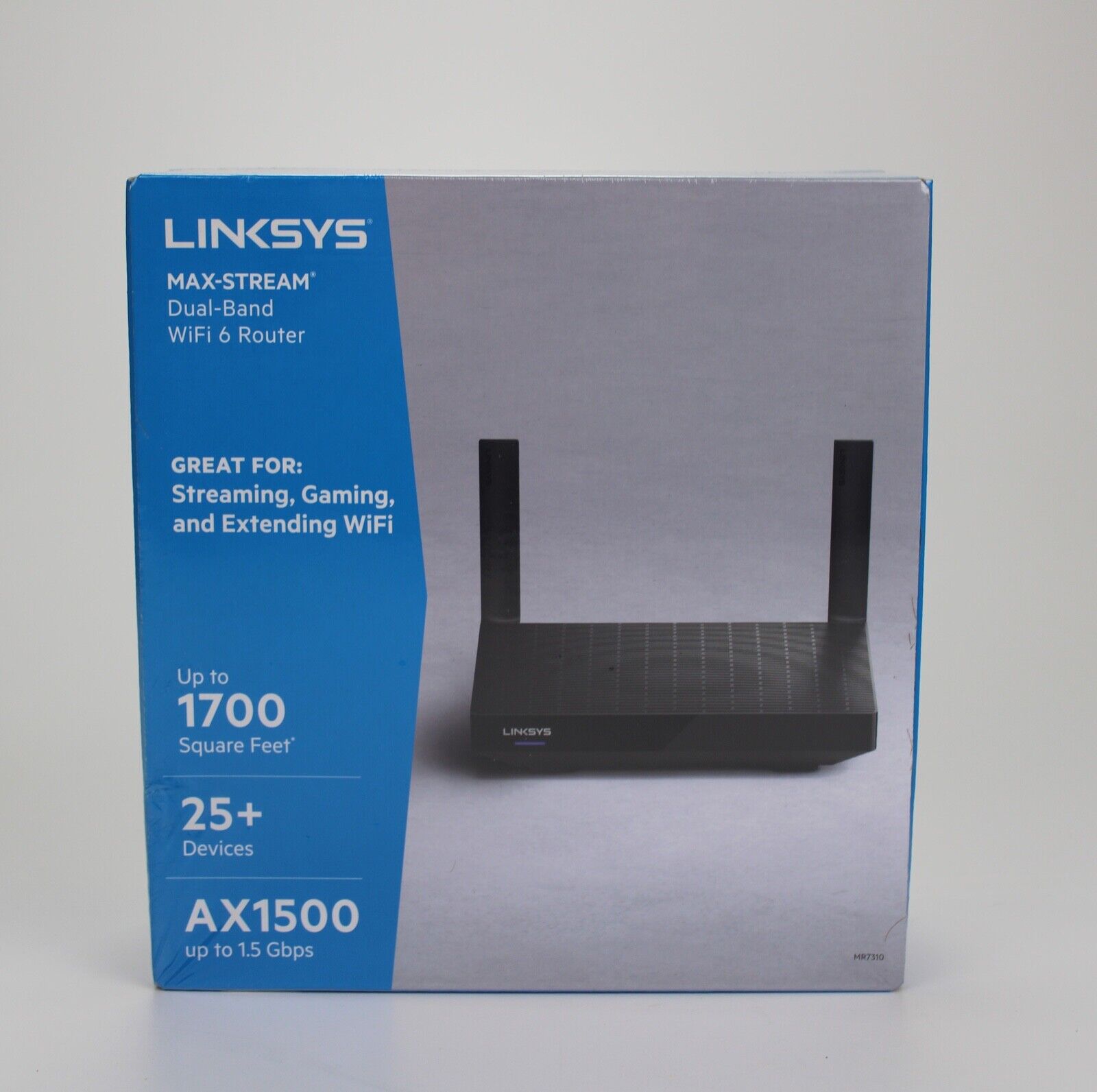 Linksys AX1500 (MR7350) Max-Stream Dual-Band Wi-Fi 6 Router