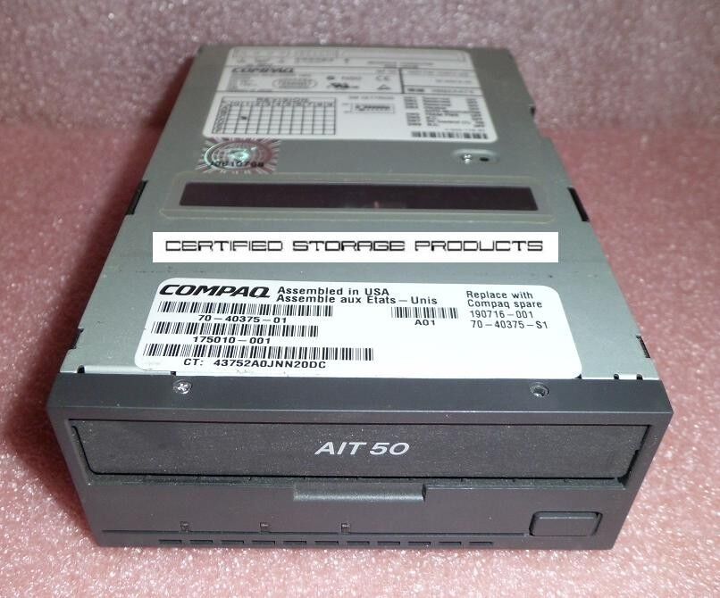 Compaq HP AIT50 Data Tape Drive 3.5