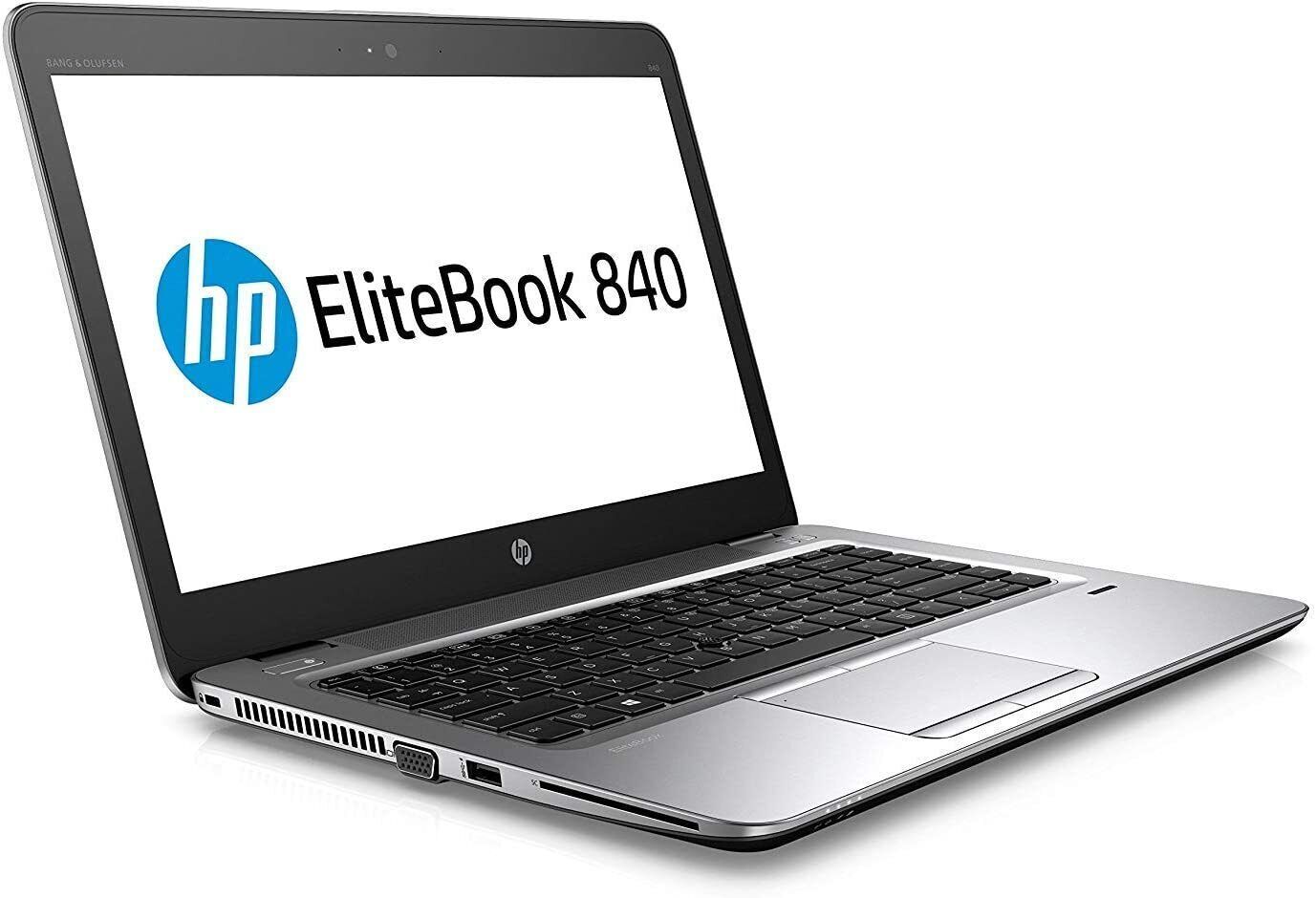 Fast HP EliteBook 840 Laptops Sleek Thin & Light Design SSD Webcam i5 7th Gen
