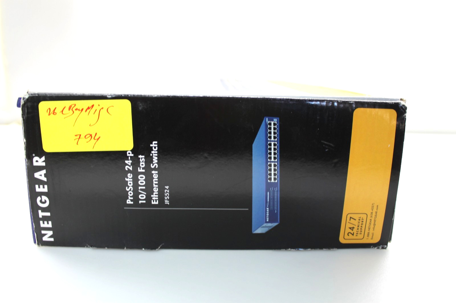 Netgear ProSafe JFS524 24 Port 10/100Mbps Ethernet Switch - New Sealed