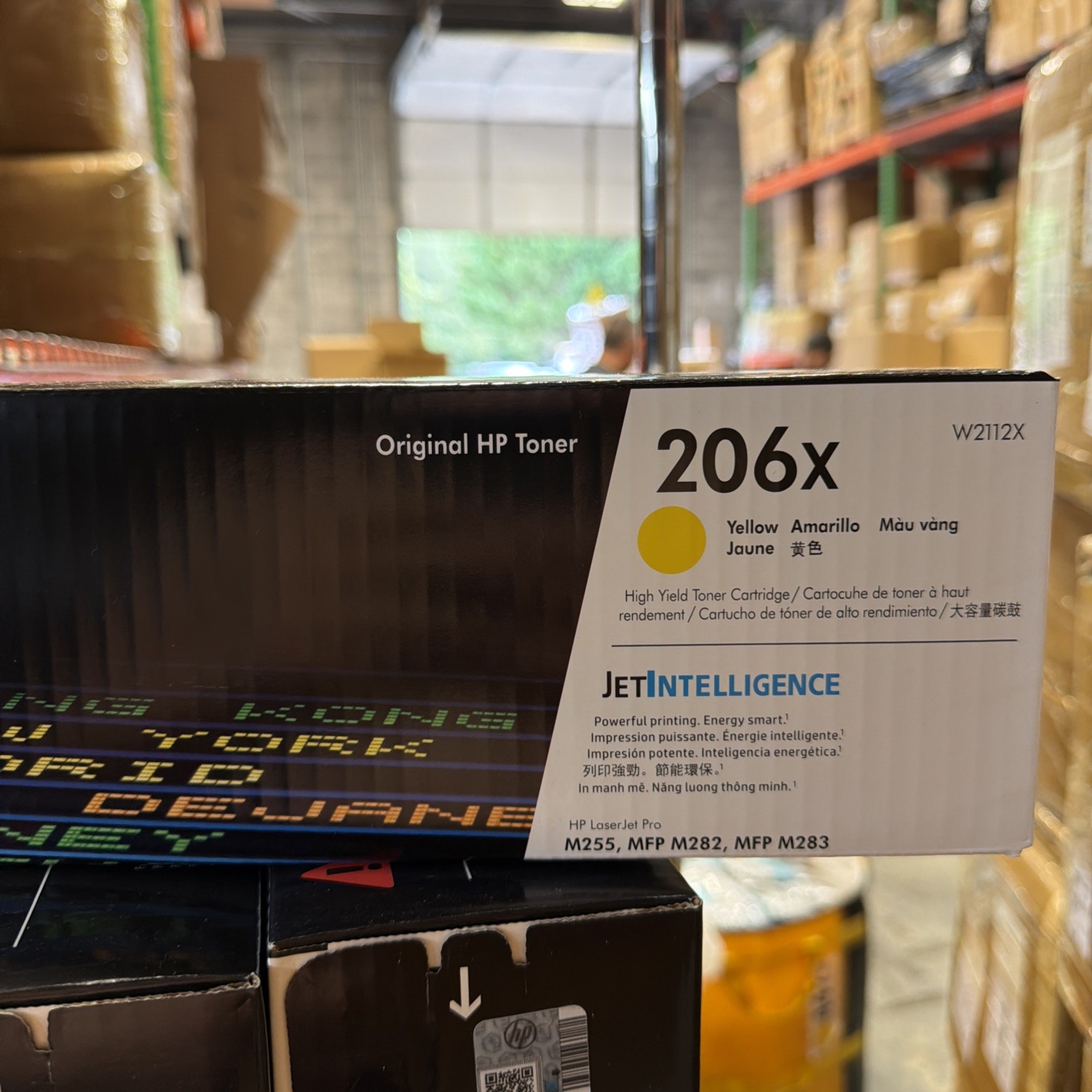 HP 206X Yellow High-Yield Toner Cartridge | Works with Color 1 Pack, 