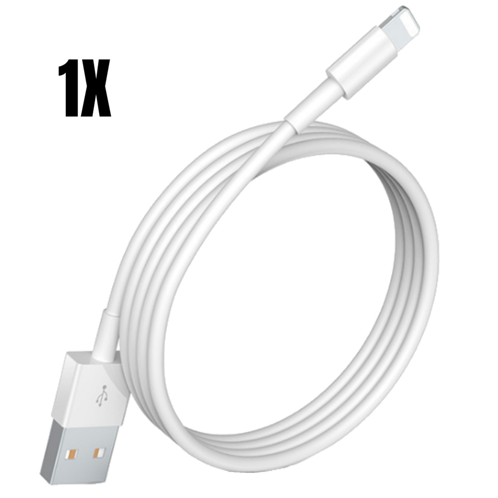 1/3Pcs USB Charger Cable For iPhone 14 13 12 11 XS XR 8 7 6 Charging Cord 3/6FT