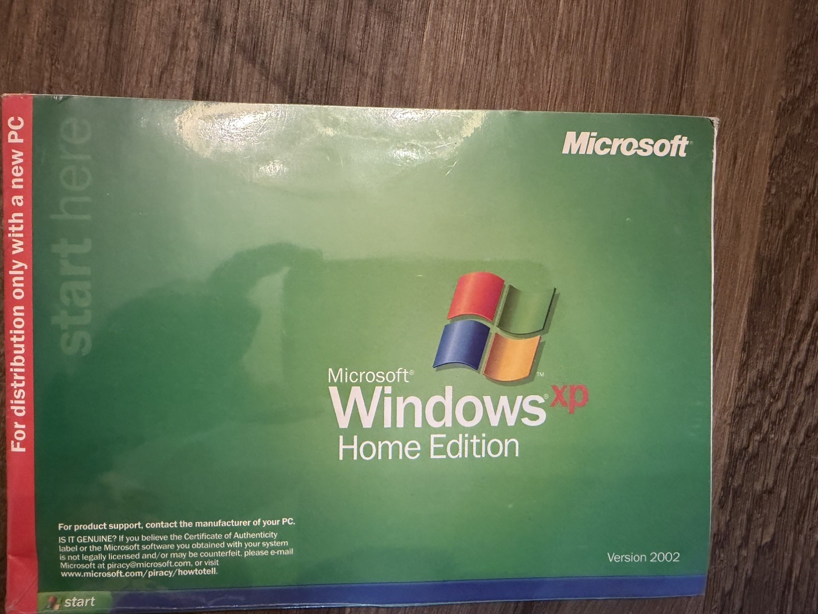 MICROSOFT WINDOWS XP HOME FULL ENGLISH OPERATING SYSTEM OS MS WIN =NEW SEALED=