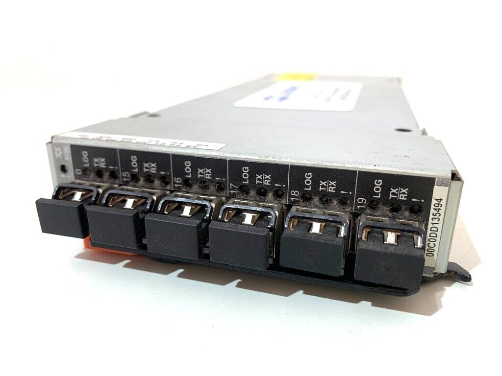 QLogic 20-Port 8 Gigabit FC Switch Module for IBM BladeCenter PN:44X1914
