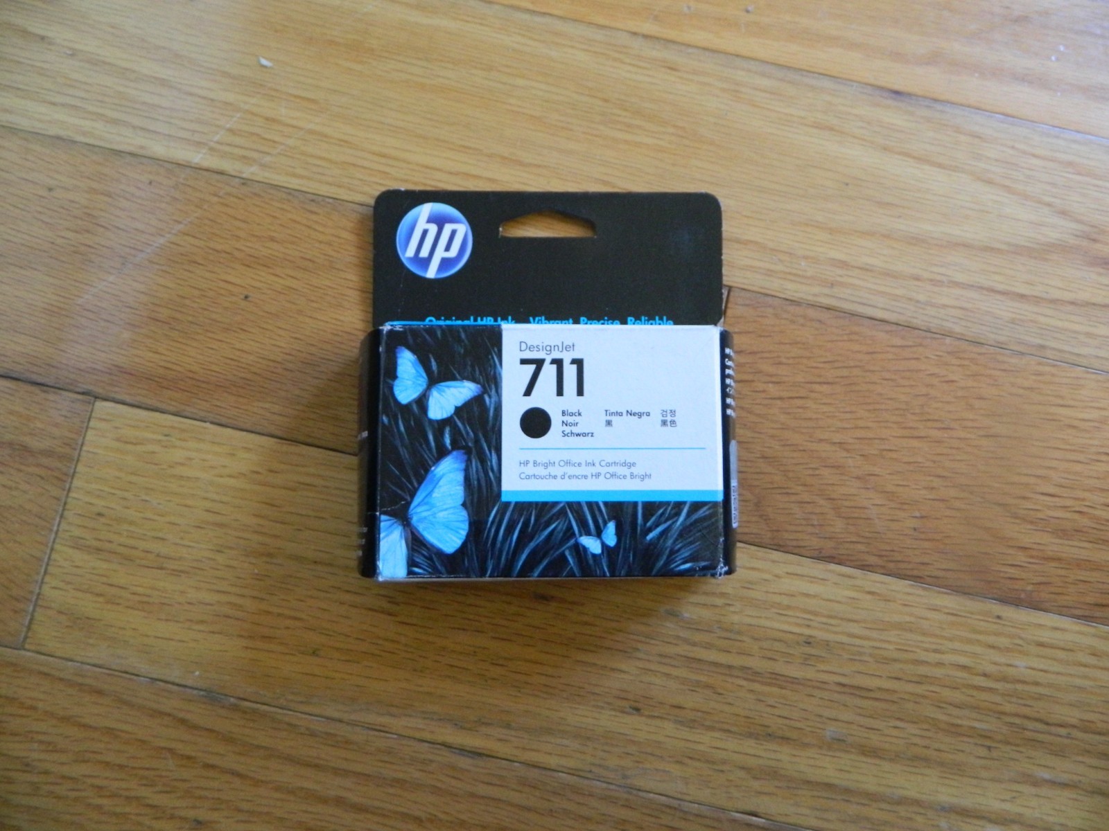 12/2026 Genuine HP 711 Large 80ml Black Cartridge CZ133A DesignJet T120 T520 NEW