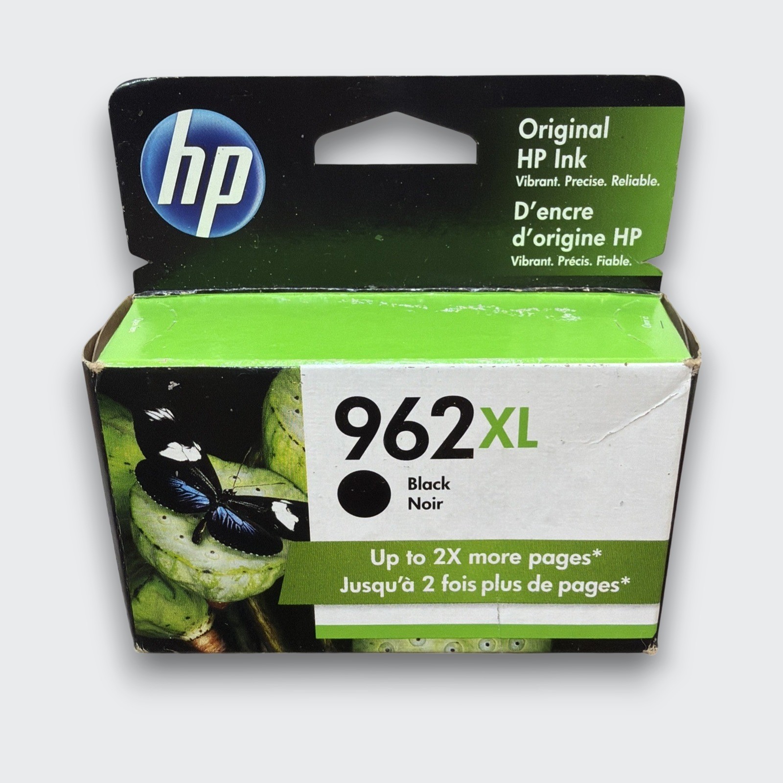 HP 962XL Black High Yield Ink Cartridge (3JA03AN) - Repackaged OEM, 3JA03AN