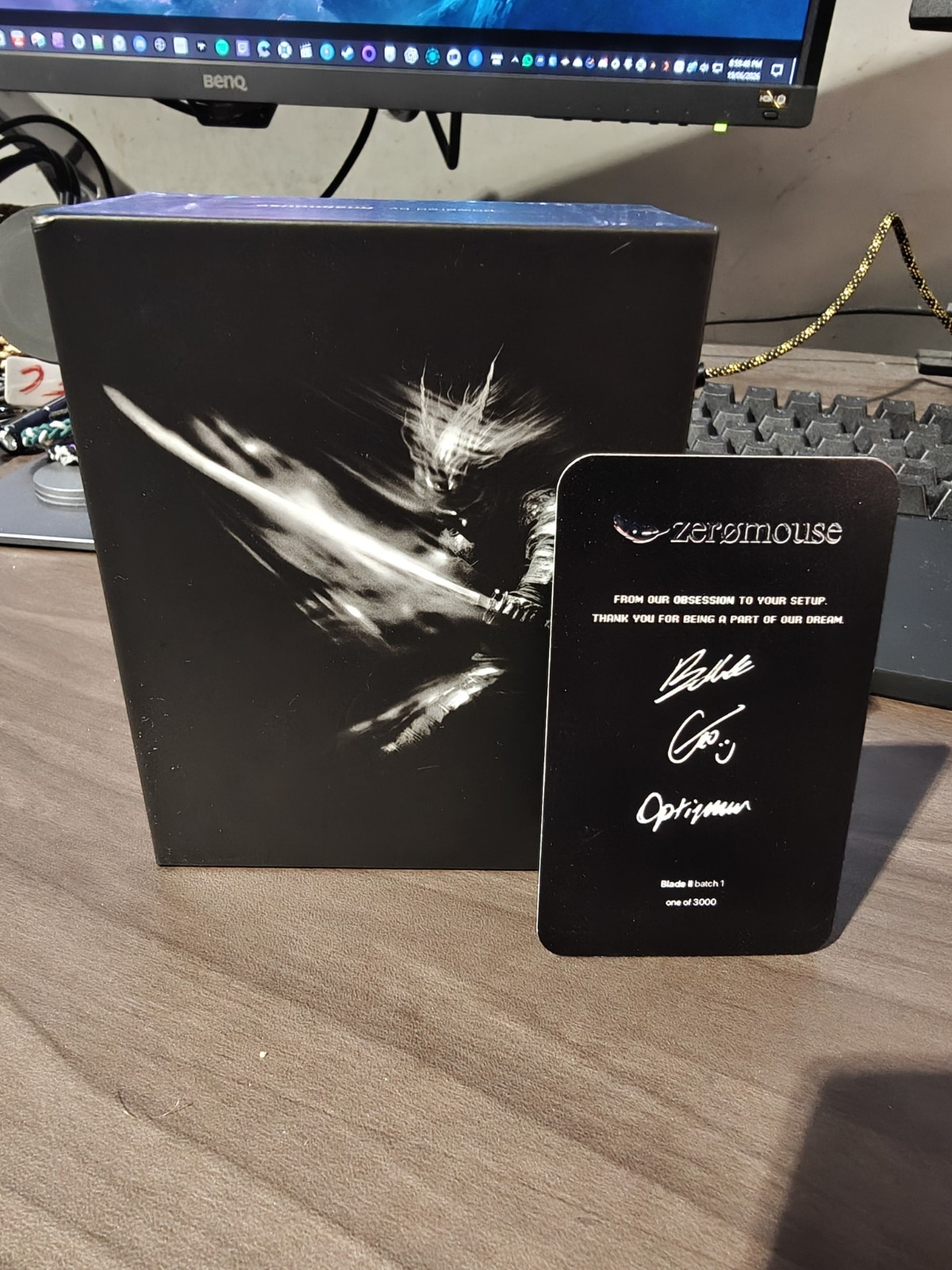 Zeromouse Blade II Optimum Tech 2.0 Batch 1 June 2026 Gaming Mouse (Sealed)